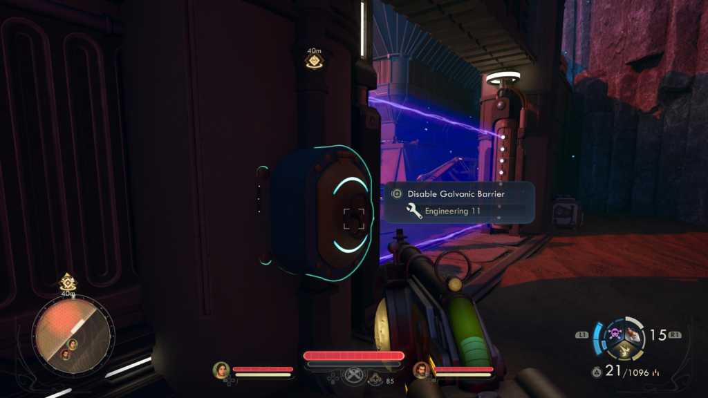 disable galvanic barrier