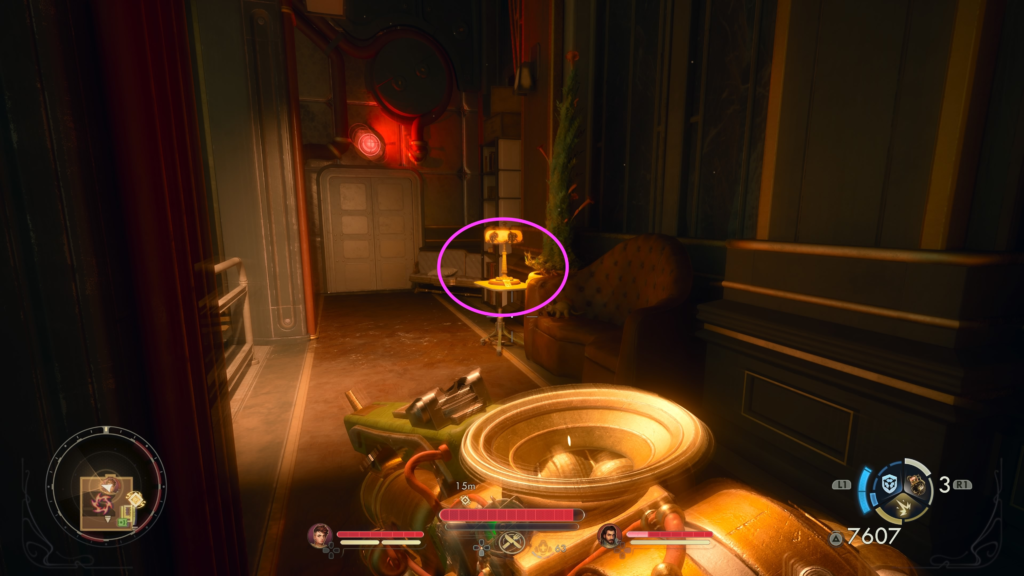 Escape Through the Hangar - pick up mainenance access card