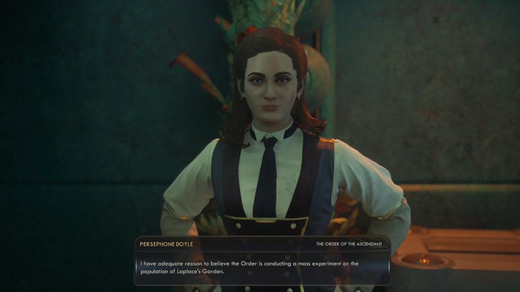 Controlling for Convenience The Outer Worlds 2 Persephone Doyle