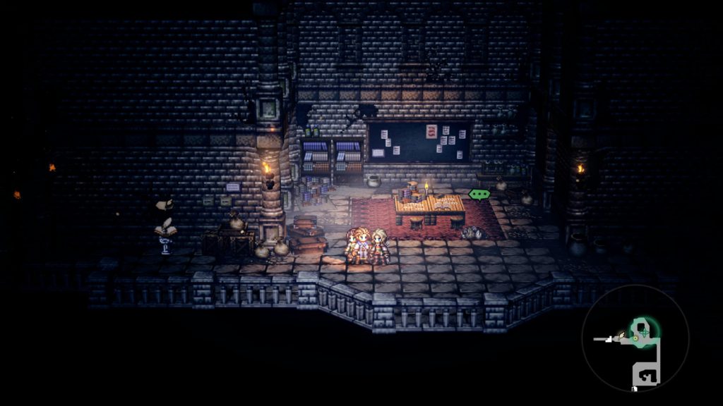 Search for the servant Al during Master of Power: Ch. 1 The Scarlet Tyrant Octopath Traveler 0