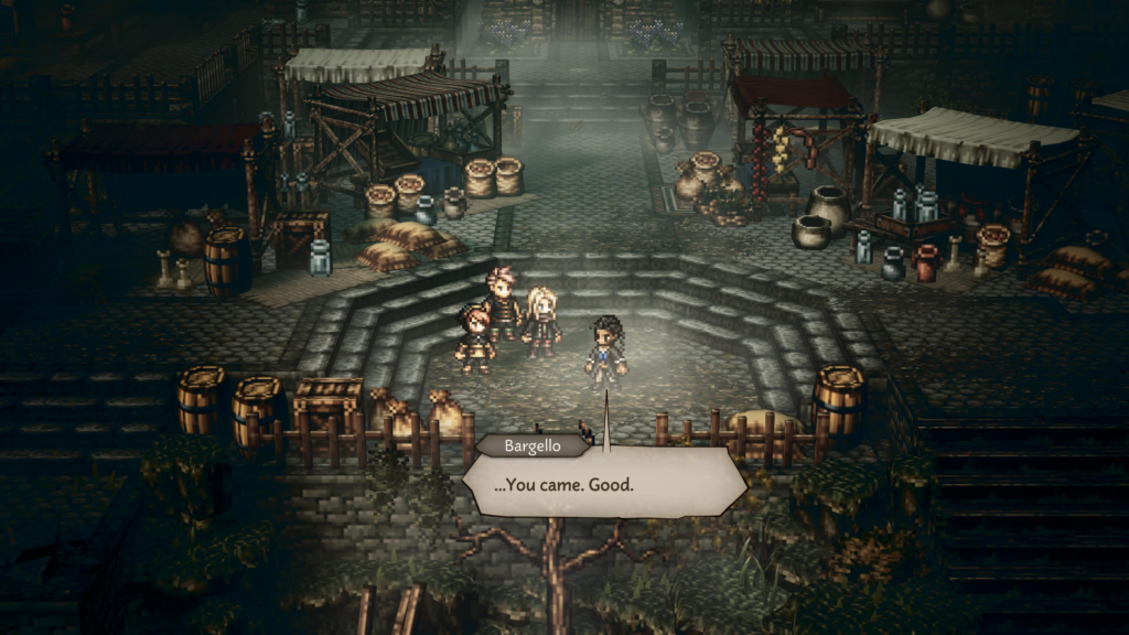 Octopath Traveler 0 Bargello