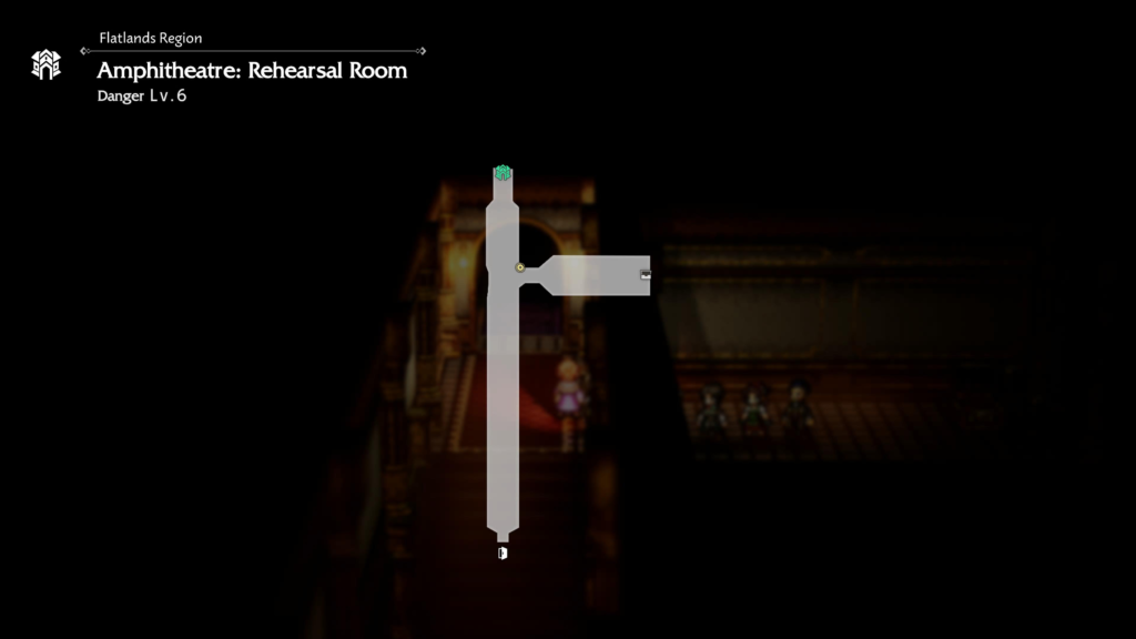 Ampitheatre: Rehearsal Room Octopath Traveler 0