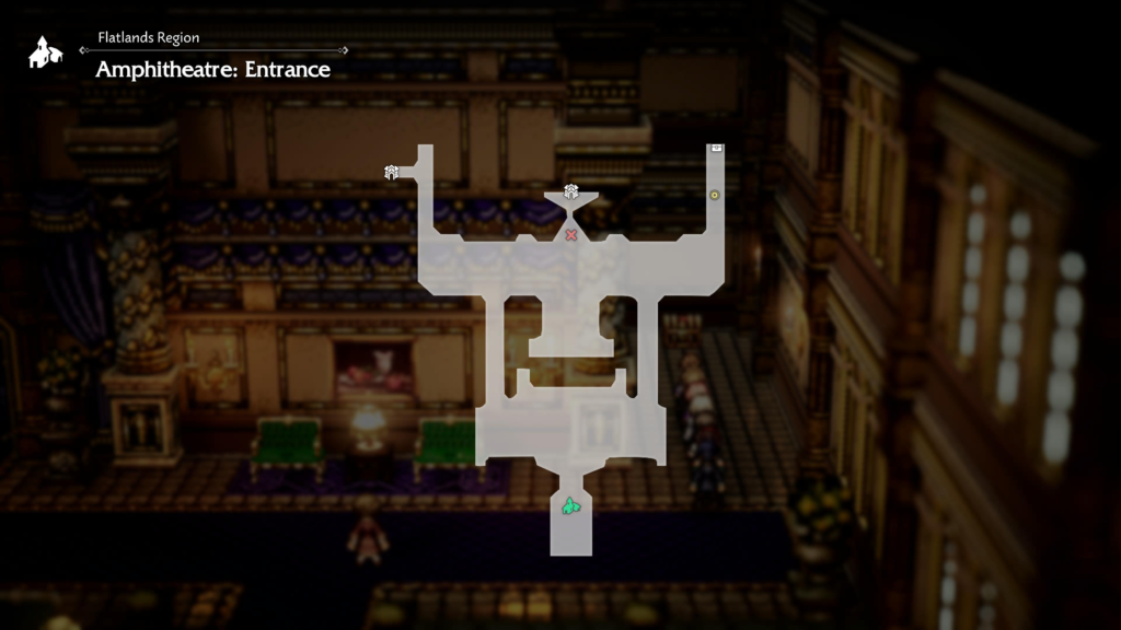Octopath Traveler 0 Theatropolis Ampitheatre Entrance Chests