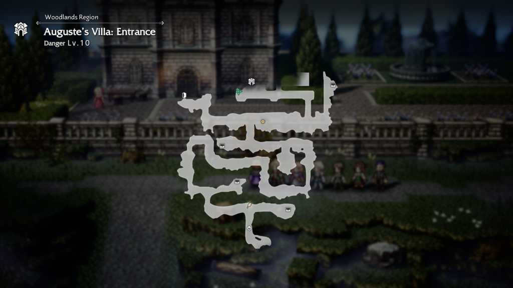 Octopath Traveler 0 Auguste's Villa