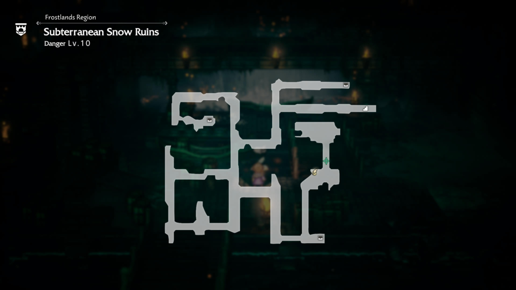 Octopath Traveler 0 Subterranean Snow Ruins