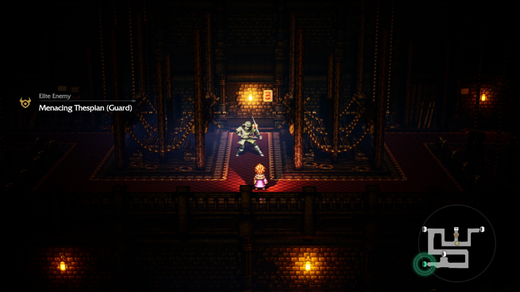 Octopath Traveler 0 Amphitheatre: Underground Elite Enemy