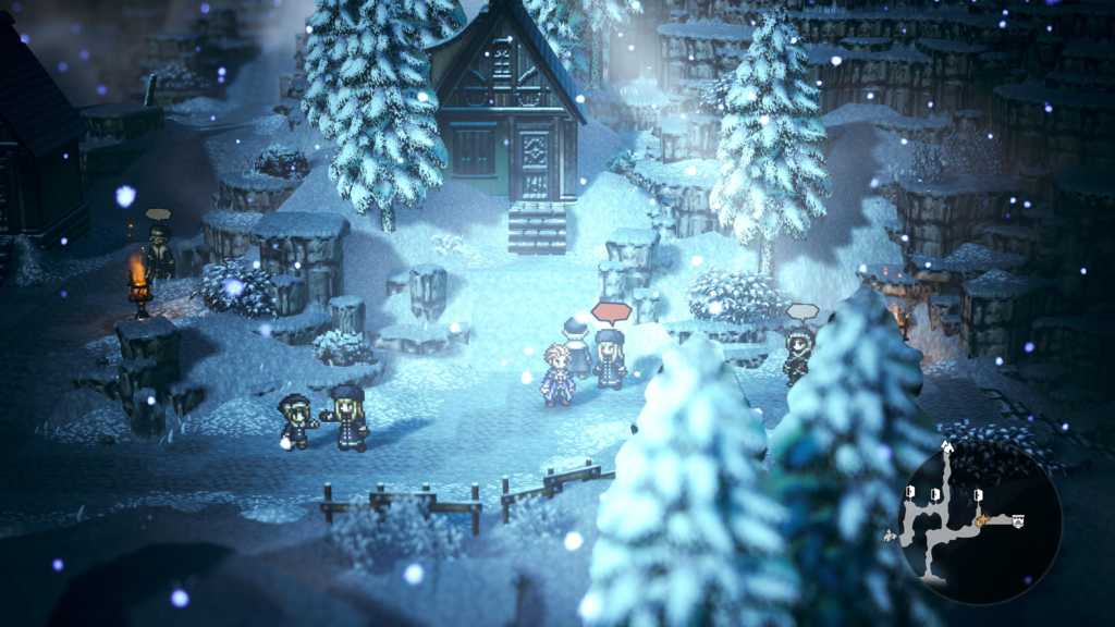 Octopath Traveler 0 The Freezing Cold