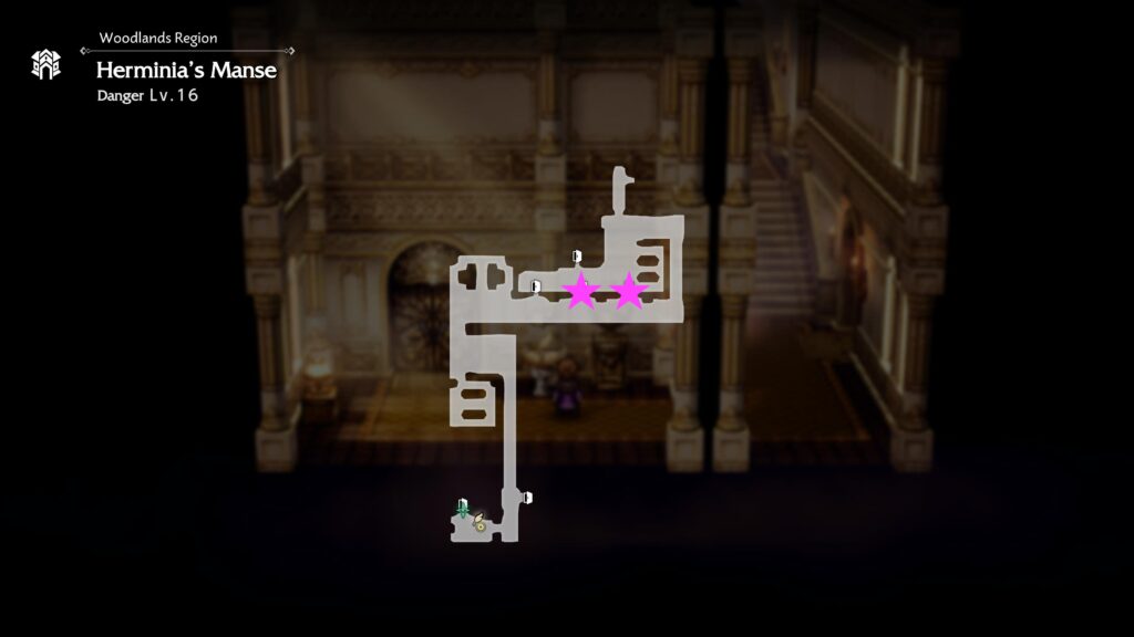 Octopath Traveler 0 Herminia's Manse Chests