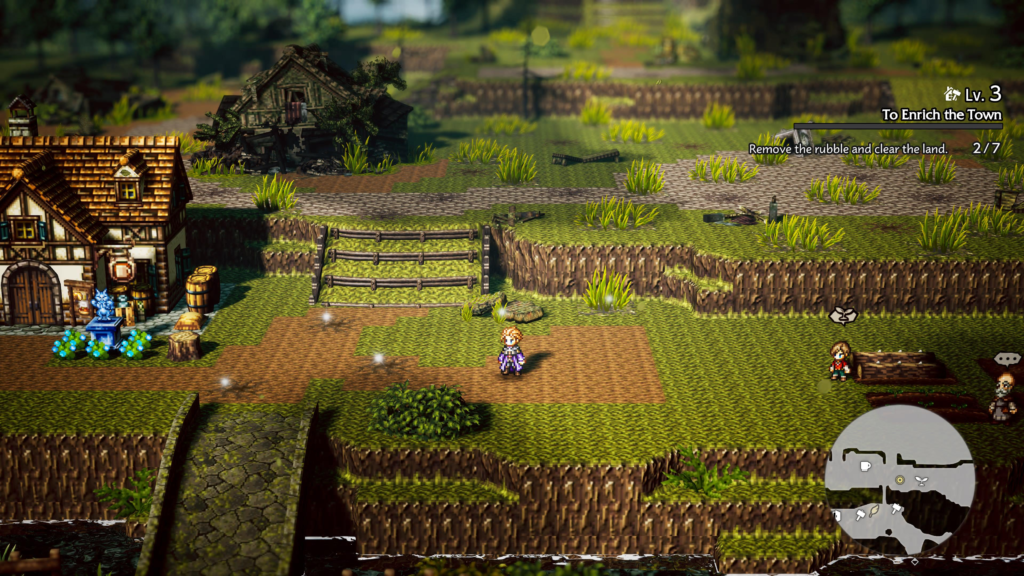 Octopath Traveler 0 To Enrich the Town