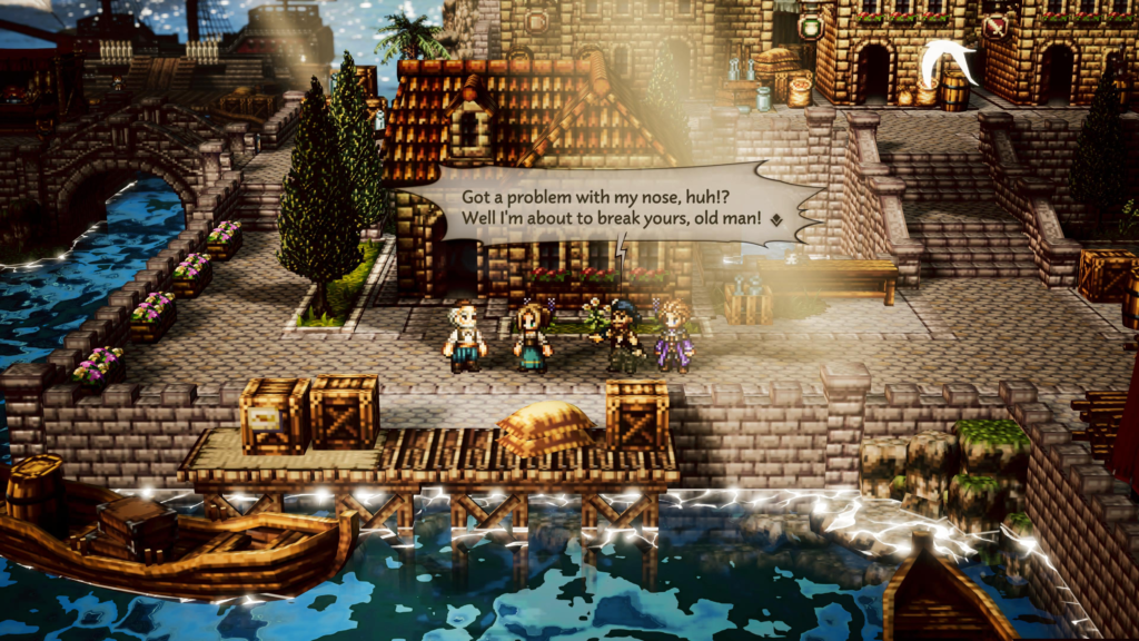 Speak with the fisherman's daughter