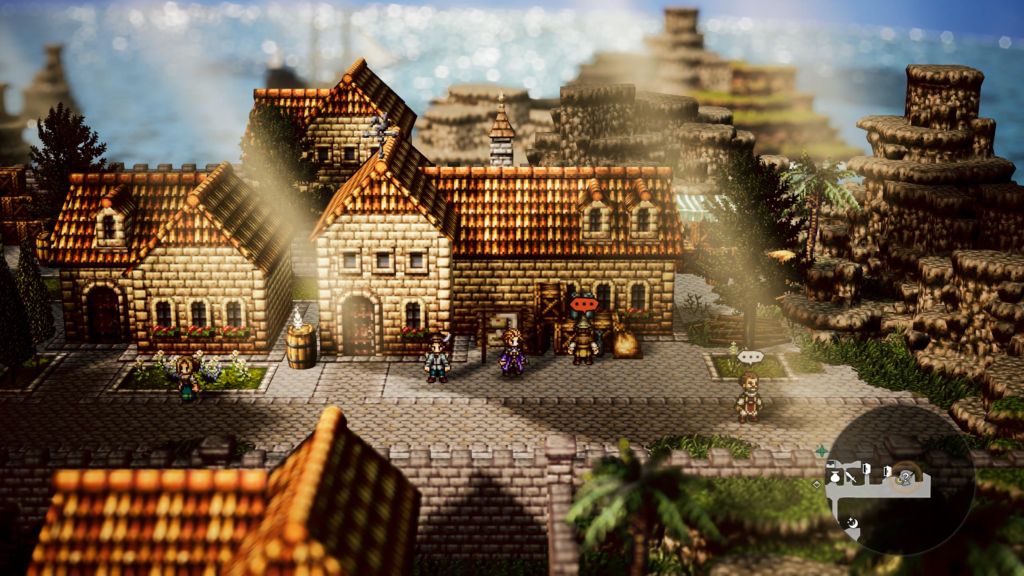 An Encounter with Tressa Octopath Traveler 0