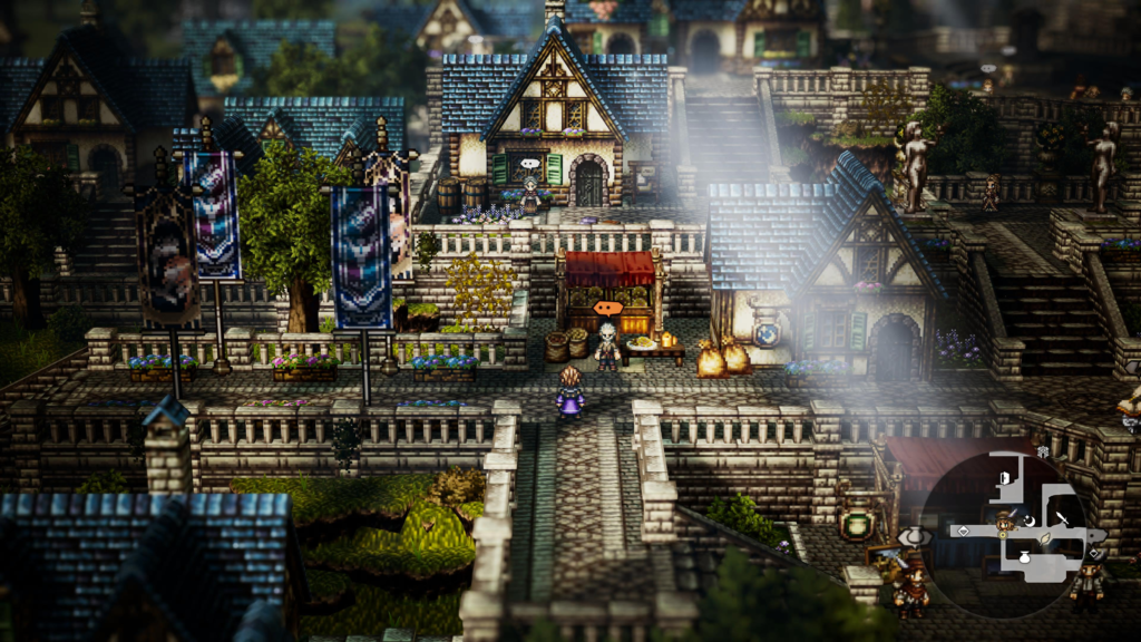 Speak to the idle shopkeeper