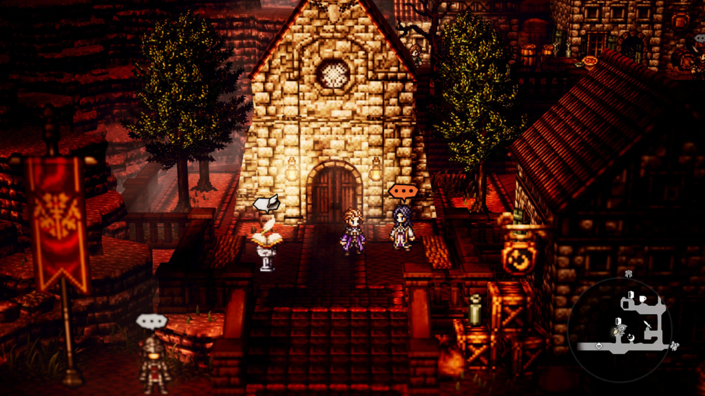 An Encounter with Pius Octopath Traveler 0