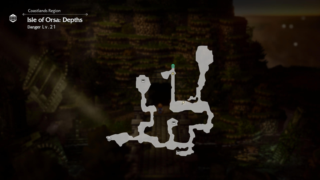 Isle of Orsa Depths Octopath Traveler 0