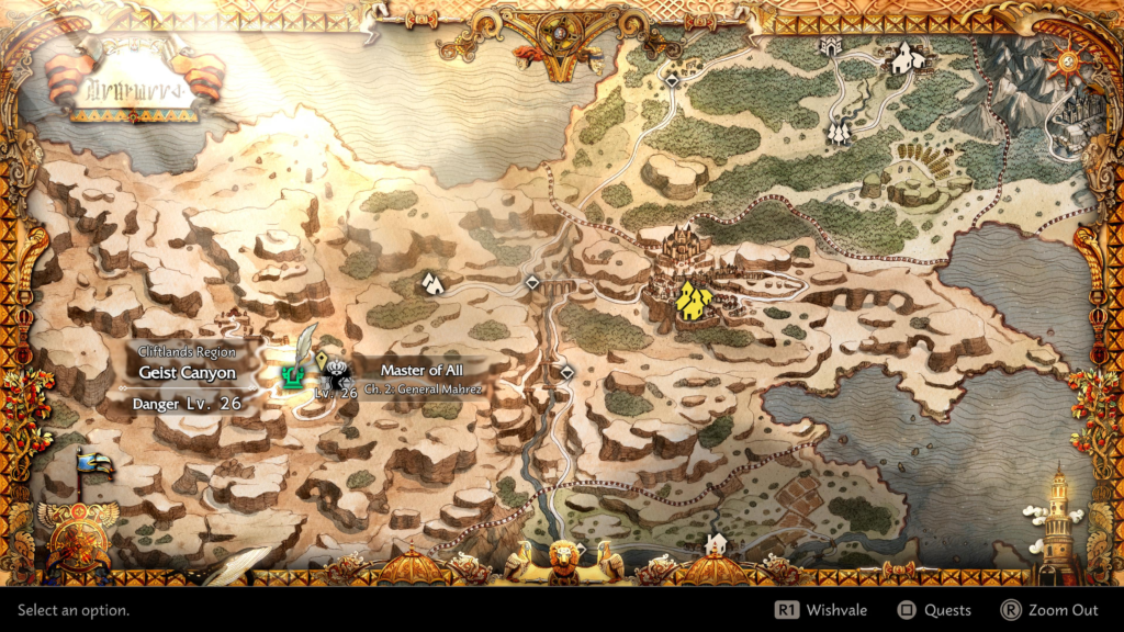 Go to the Edoras Army's main encampment