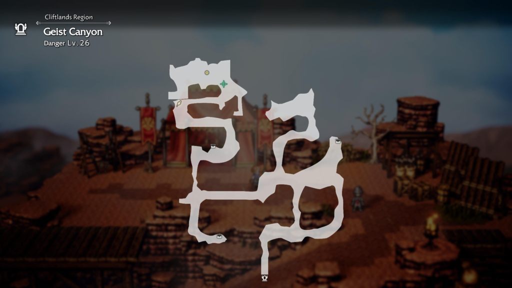 Octopath Traveler 0 Geist Canyon