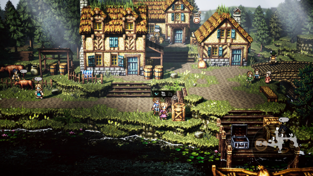 Octopath Traveler 0 where to purchase shrimp