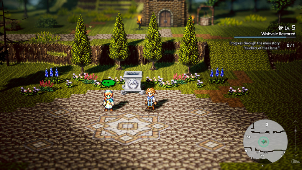 Speak with Laurana at the town square