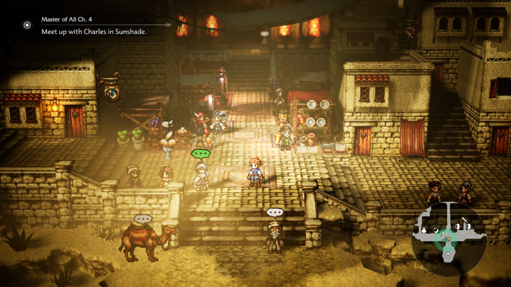 Octopath Traveler 0 Master of All: Ch. 4 Wise King Solon