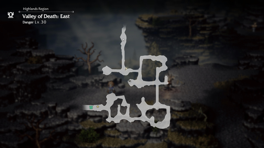Octopath Traveler 0 Valley of Death East