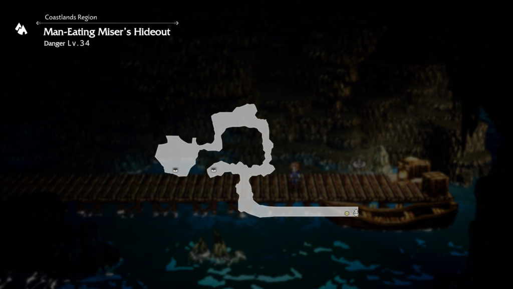 Octopath Traveler 0 Man-Eating Miser's Hideout
