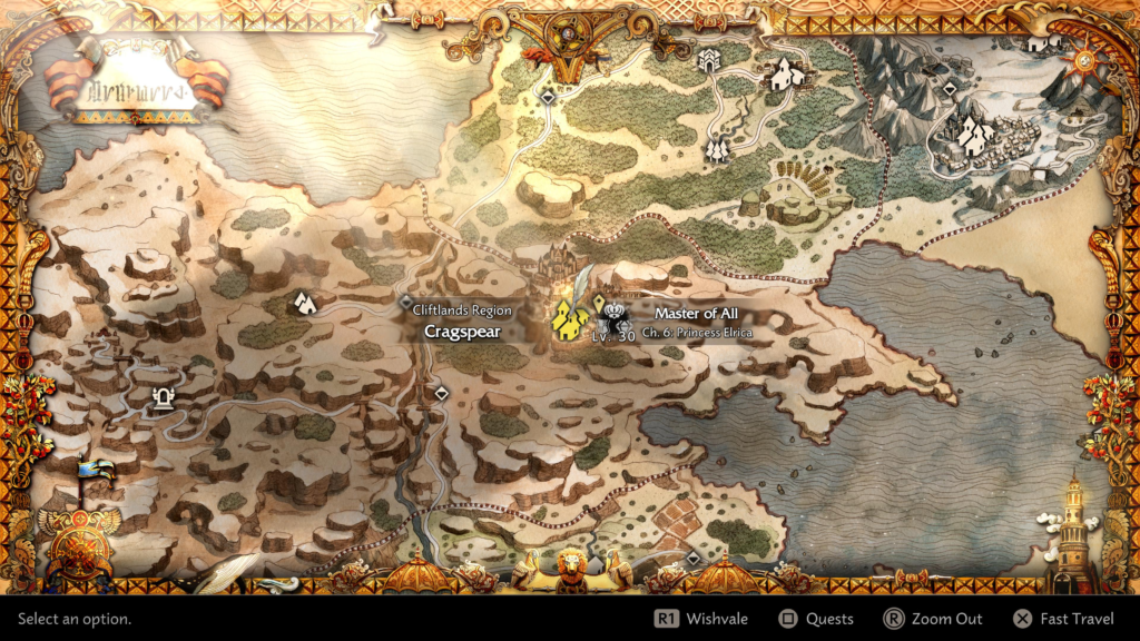 Octopath Traveler 0 Master of All: Ch. 6 Princess Elrica