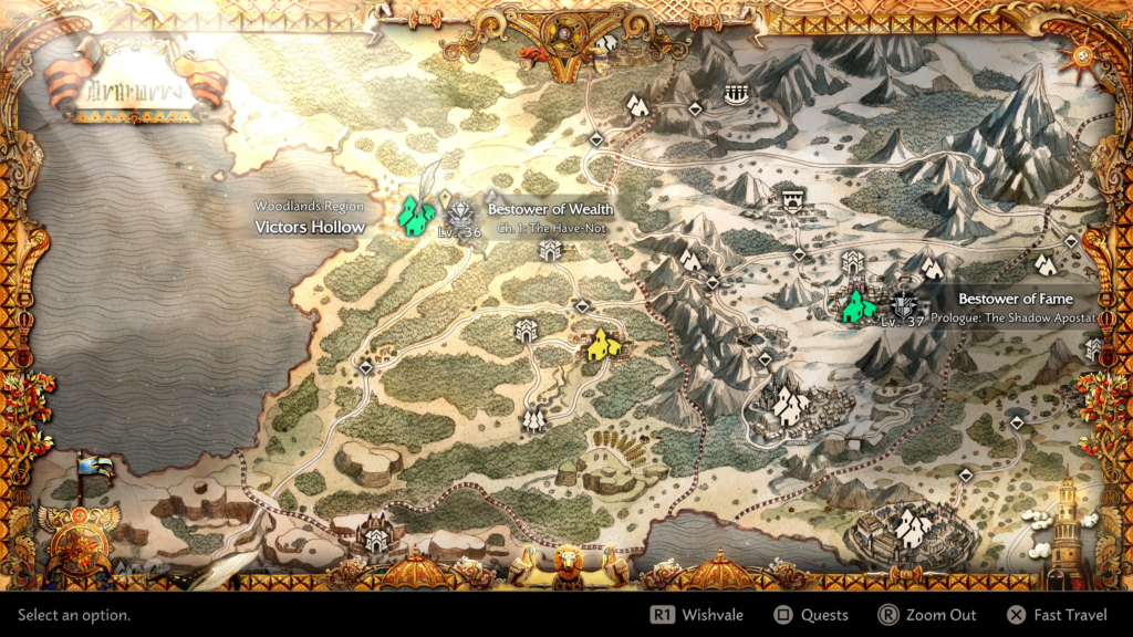 Bestower of Wealth: Ch. 1 The Have-Not Octopath Traveler 0