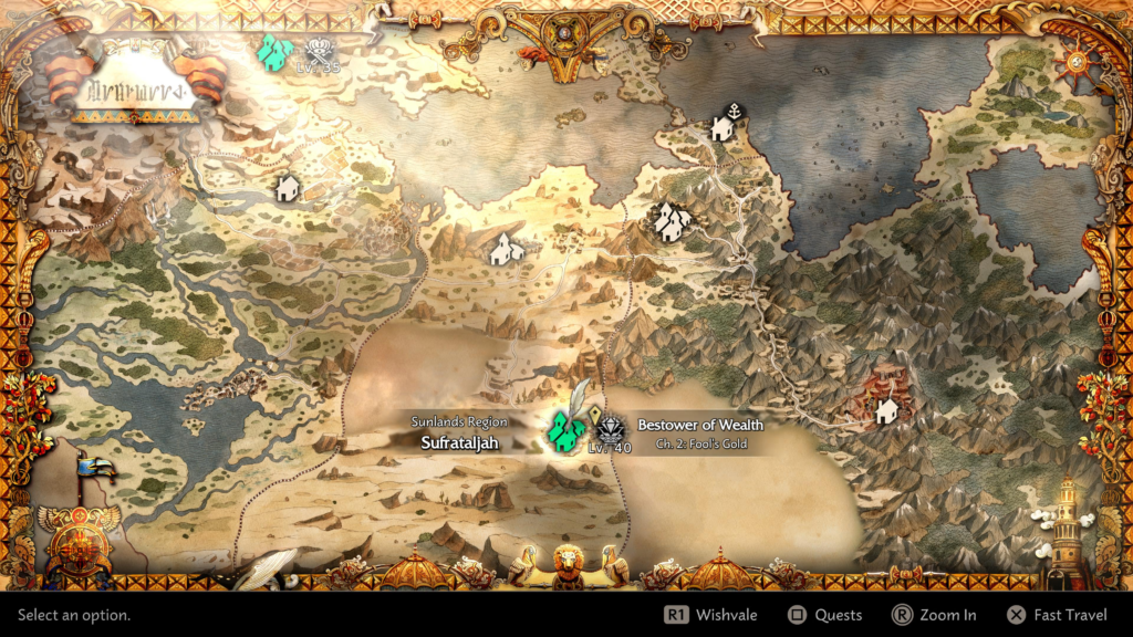 Octopath Traveler 0 Bestower of Wealth: Ch. 2 Fool's Gold