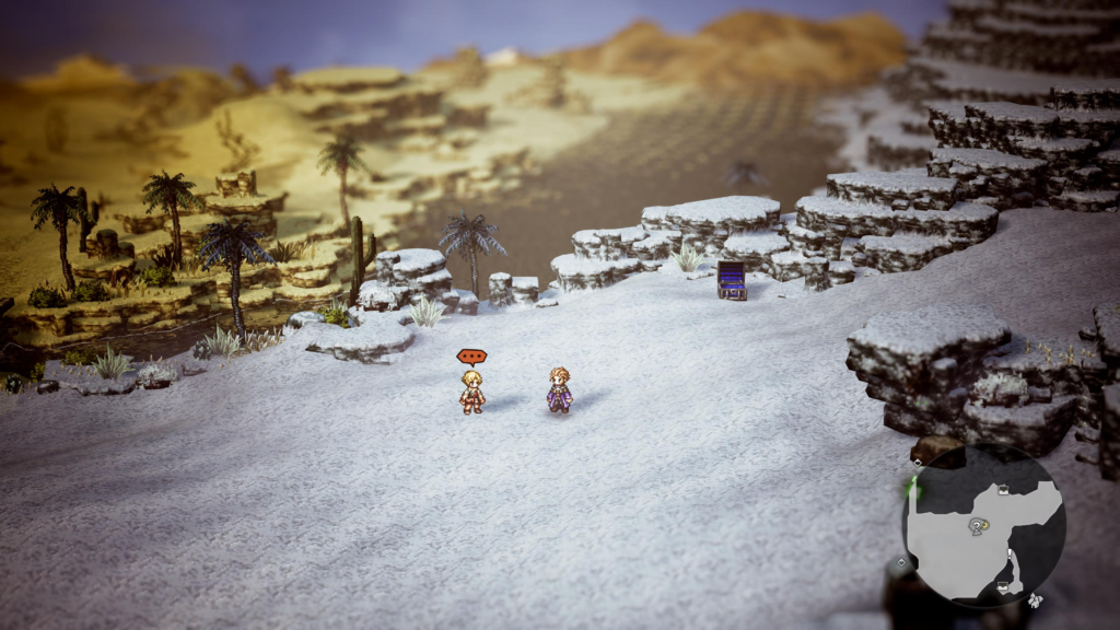 An Encounter with Esperre Octopath Traveler 0