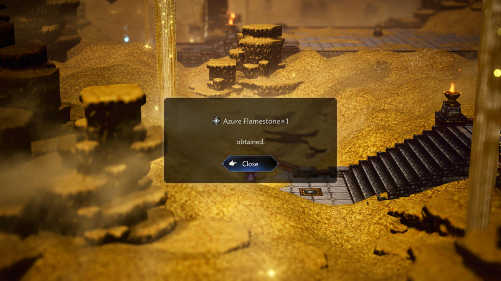 Octopath Traveler 0 Azure Flamestone