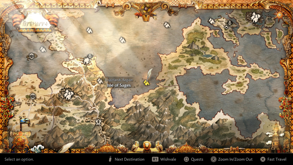 Octopath Traveler 0 The Sage Beckons