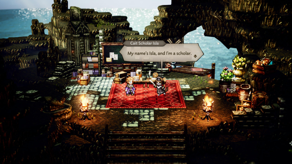 The Sage Beckons Octopath Traveler 0