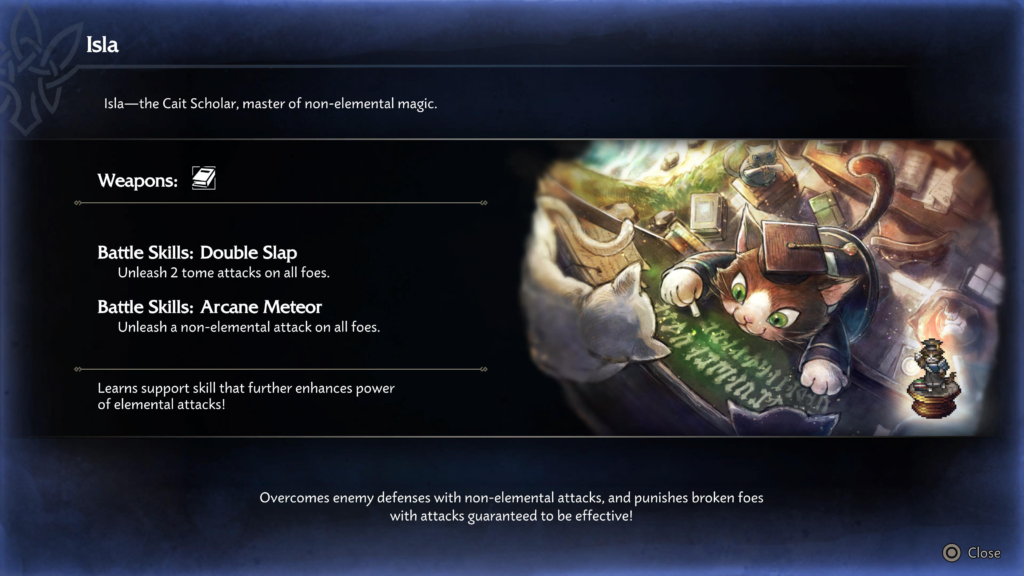 Octopath Traveler 0 Isla