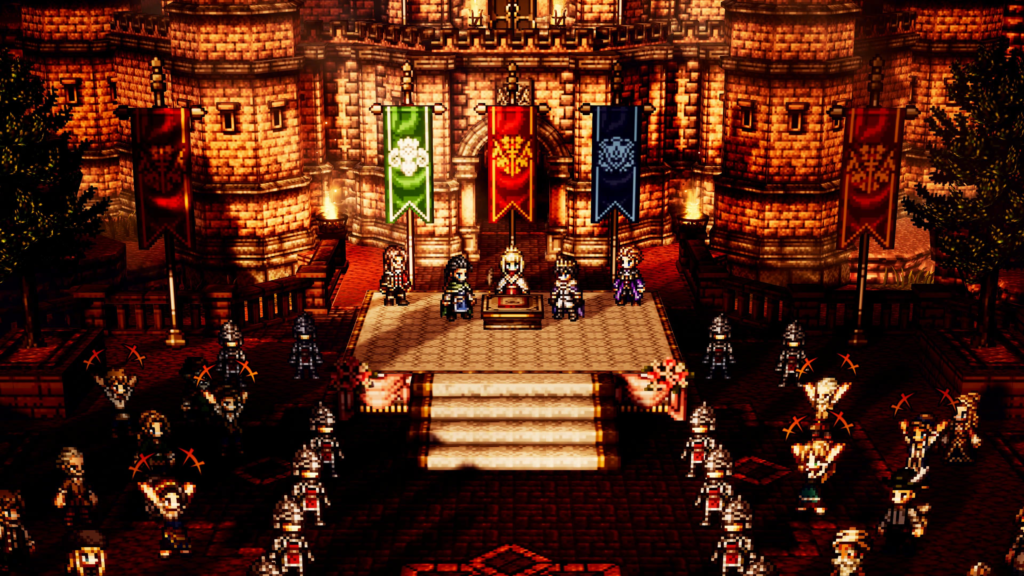 Bestower of Power: Prologue Empress from Abroad Octopath Traveler 0