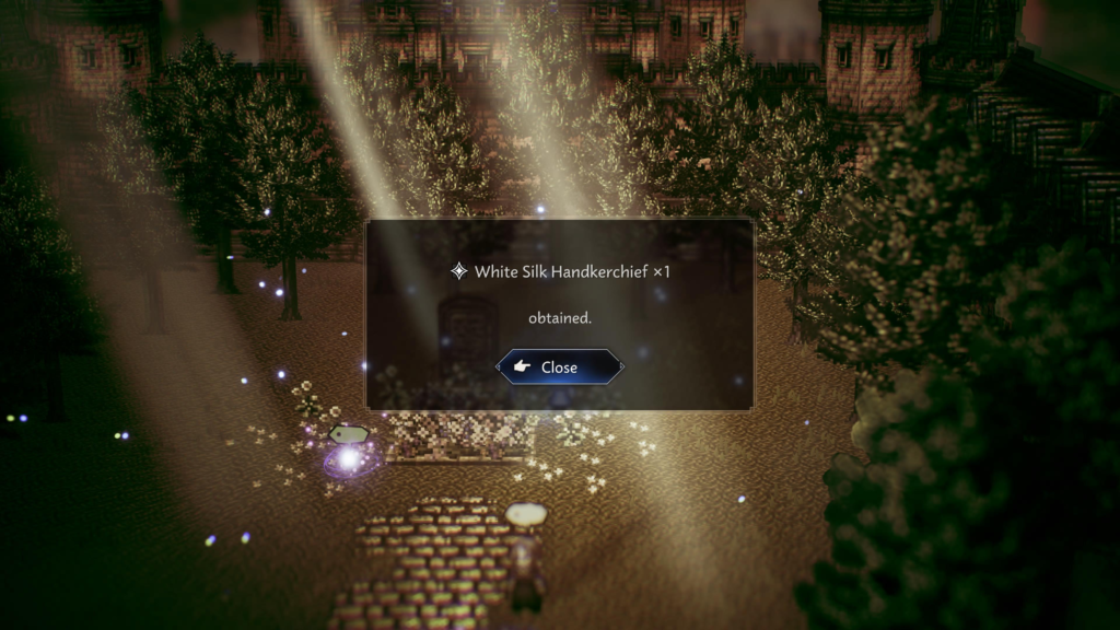 White Silk Handkerchief Octopath Traveler 0