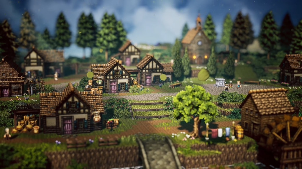 Octopath Traveler 0 Background Image