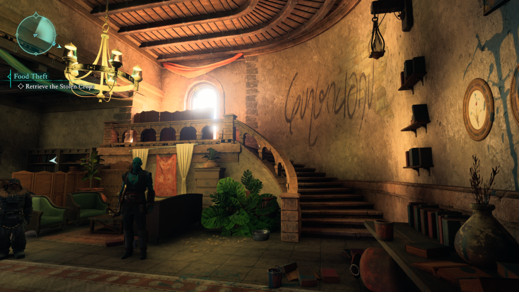 how to reach locked room in claviger's estate