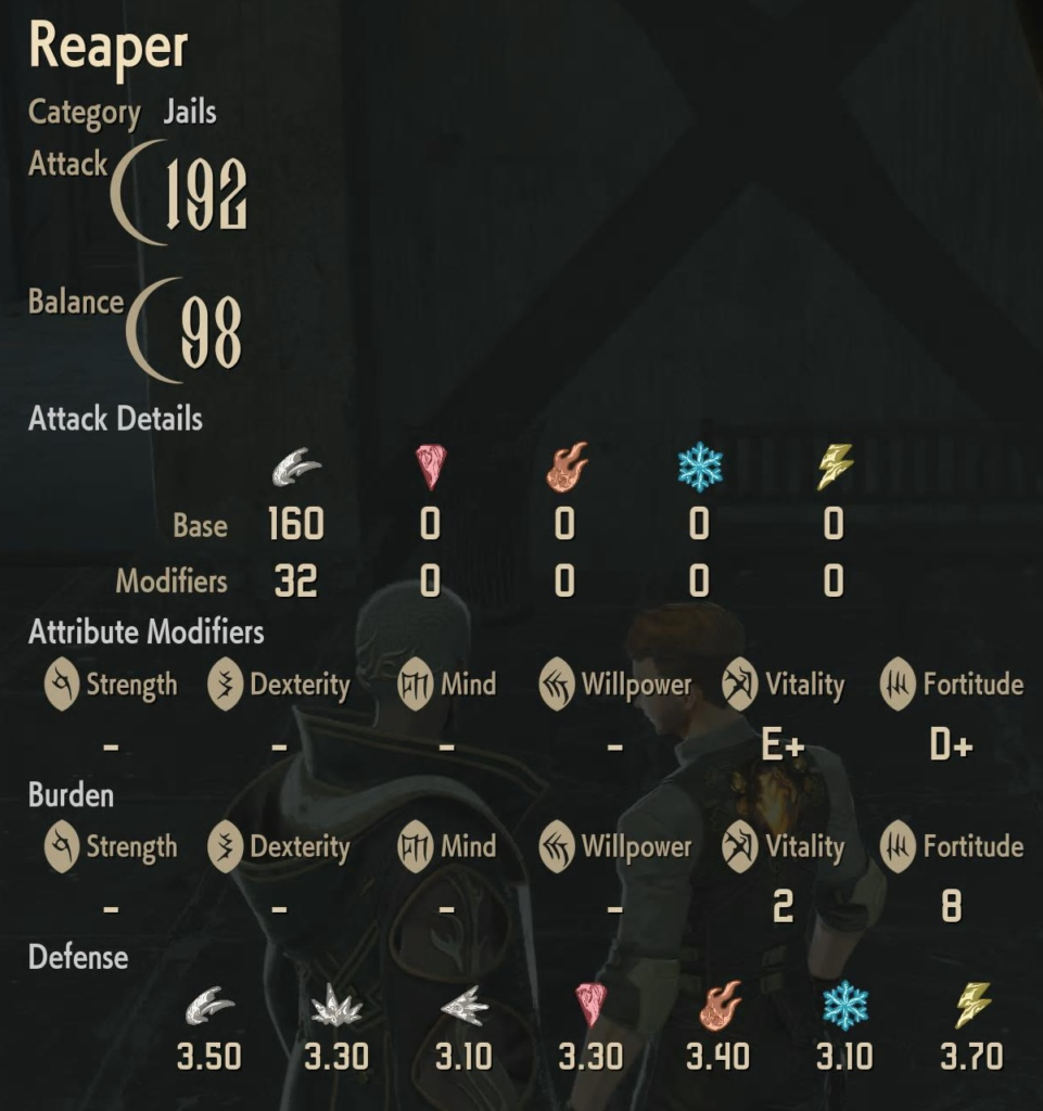 Code Vein II Reaper Jail