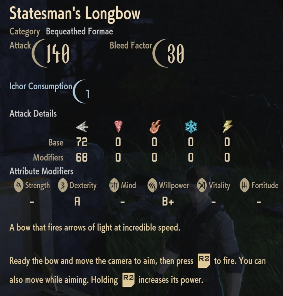 Code Vein II Offensive Equipment