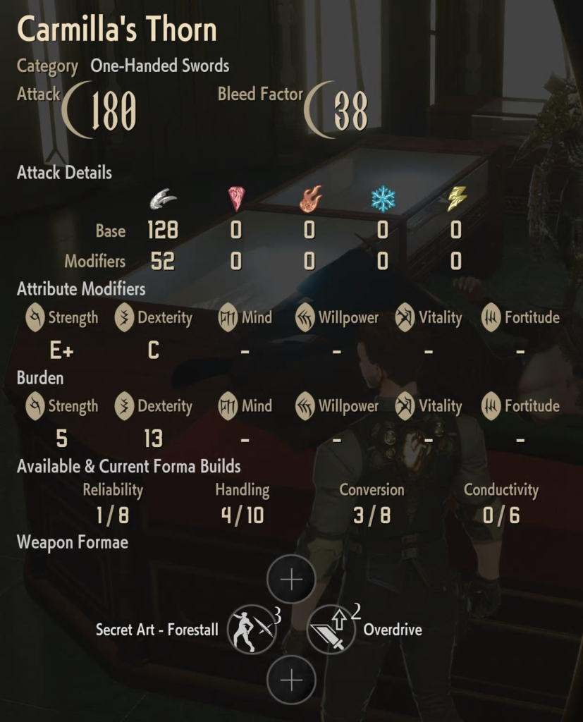 Code Vein II Carmilla's Thorn