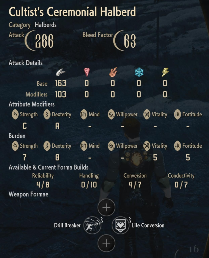 Code Vein II Halberds