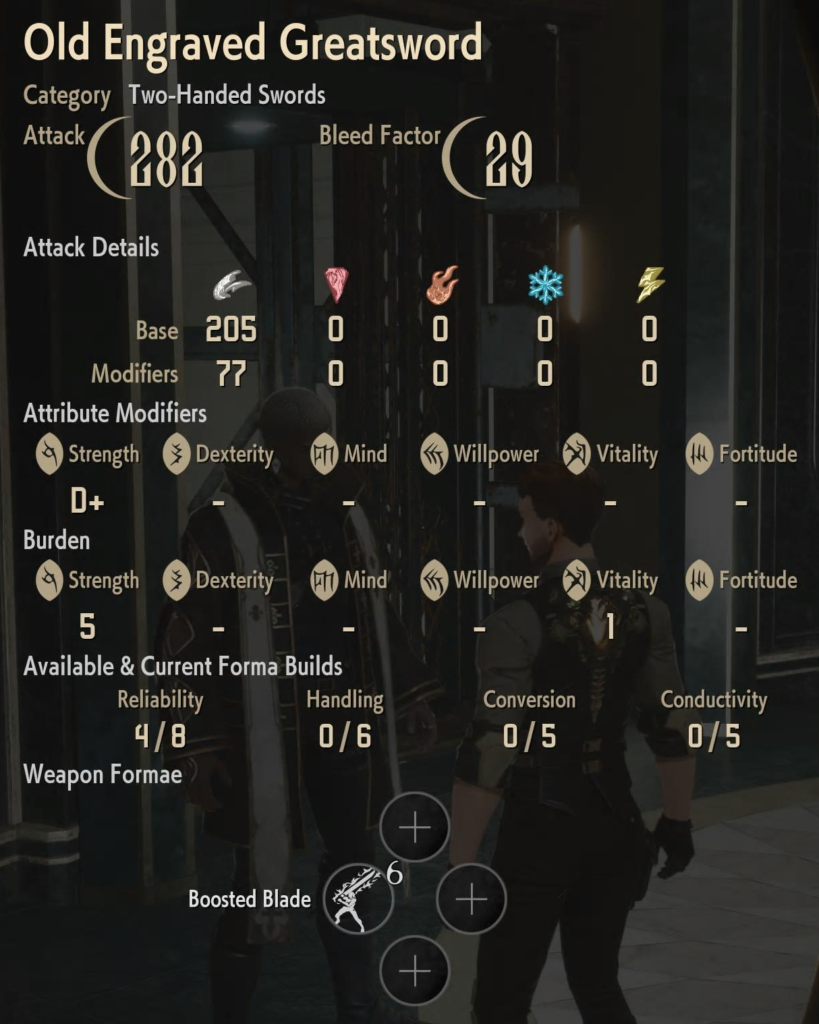 Old Engraved Greatsword