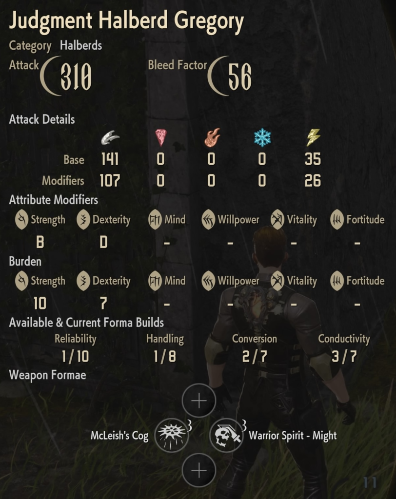 Judgement Halberd Gregory