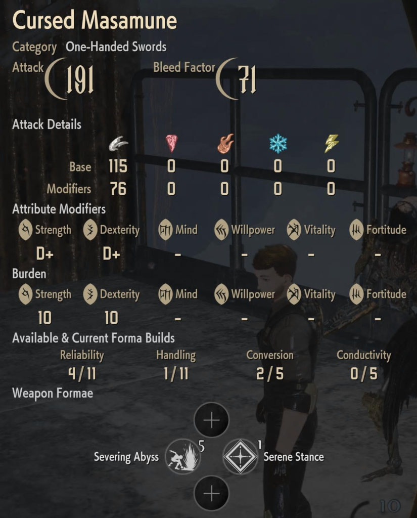 Cursed Masamune Code Vein II