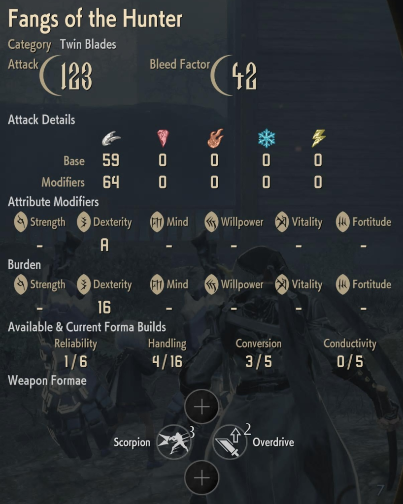 Fangs of the Hunter Twin Blades Overview