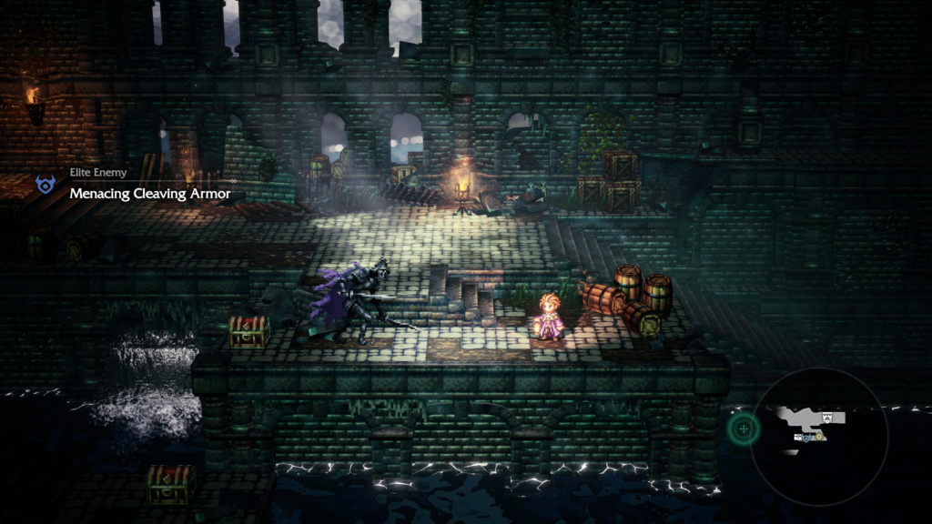 Octopath Traveler 0 Grandport Sewers