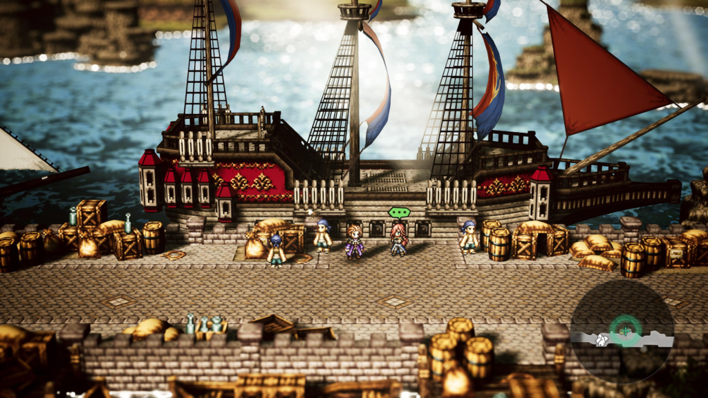 Bestower of Power: Ch. 3 Tatloch the Lady of Grace Octopath Traveler 0