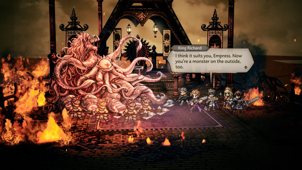 Octopath Traveler 0 Tatloch the Lady of Grace