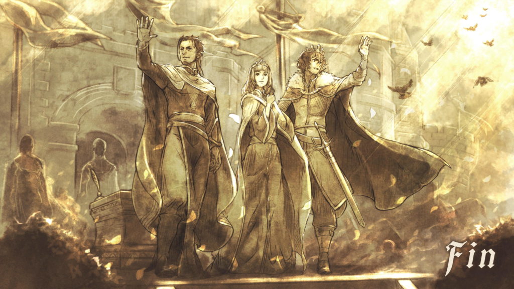 Bestower of Power Ch. 3 Octopath traveler 0 Tatloch the Lady of Grace