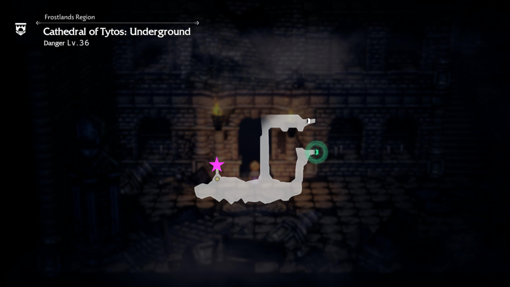 treasure chests cathedral of tytos underground octopath traveler 0